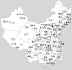 China Map - 장가계
